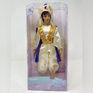 Disney Store Aladdin Prince Ali Doll - White and Gold
